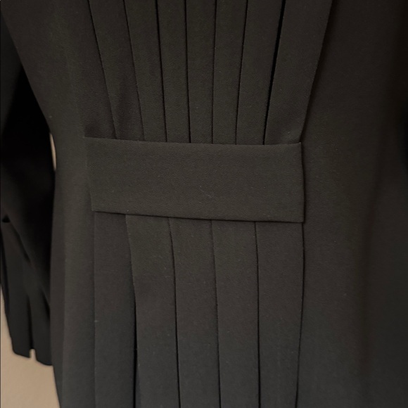 Anne Fontaine Black Pleated Blazer - Picture 12 of 12